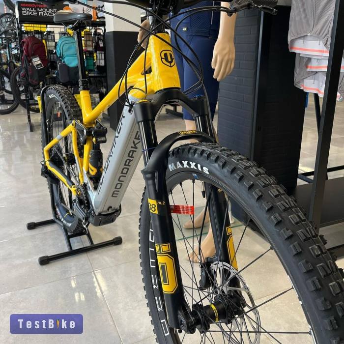Mondraker Crafty XR e-MTB yellow silver 2023