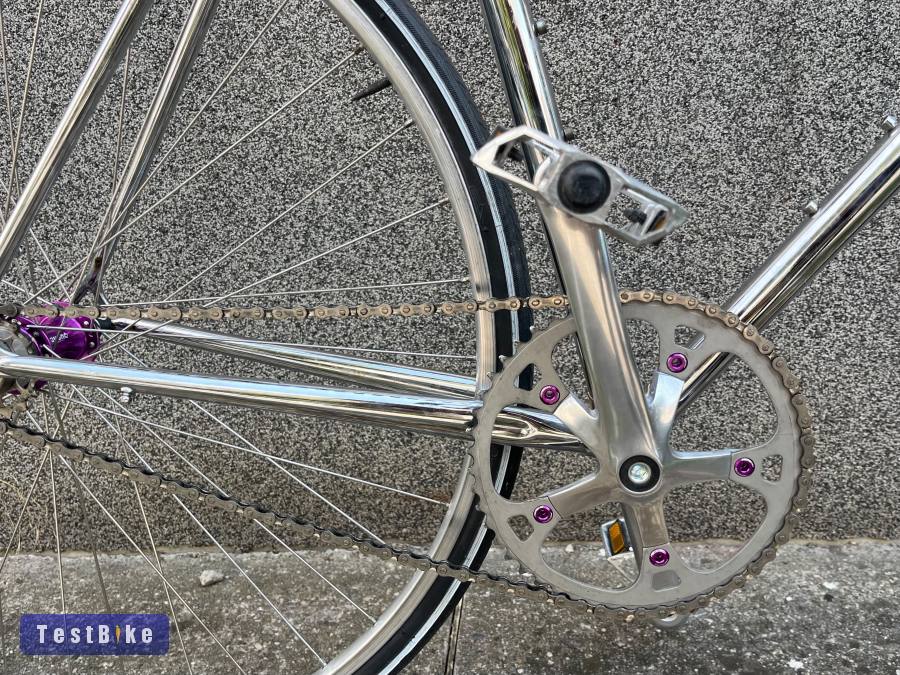 Motobecane króm singlespeed egysebi országúti kerékpár