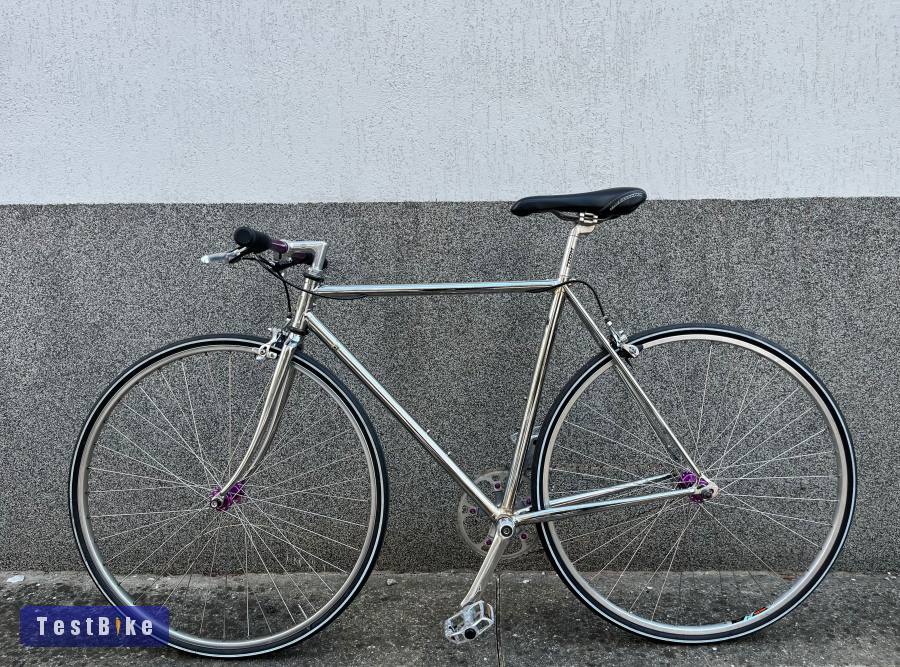Motobecane króm singlespeed egysebi országúti kerékpár