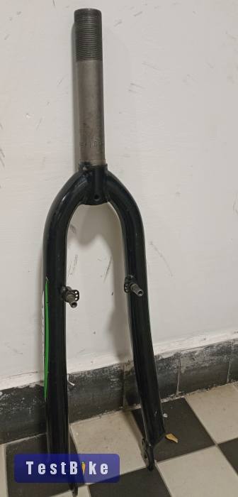 MTB 26" acél villa, 150mm 1 1/8 nyak