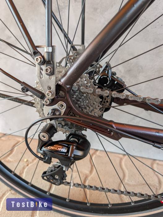 MTB Cycletech Disc Lady svájci agydinamós női trekking!