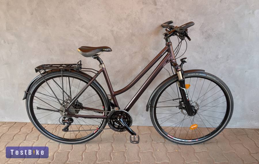 MTB Cycletech Disc Lady svájci agydinamós női trekking!