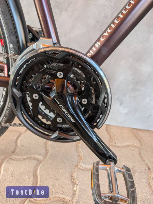 MTB Cycletech Disc Lady svájci agydinamós női trekking!