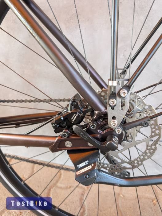 MTB Cycletech Disc Lady svájci agydinamós női trekking!