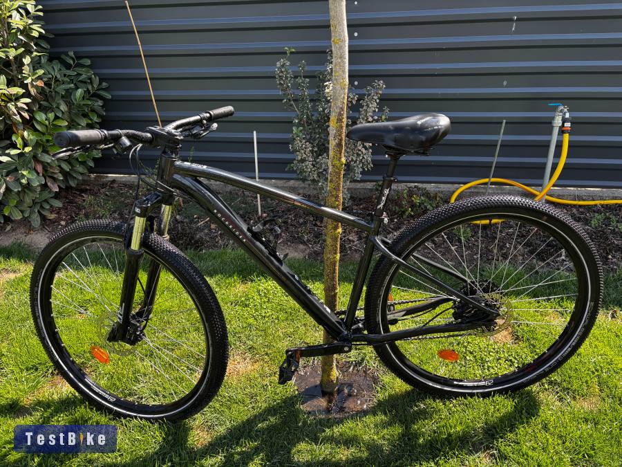 MTB kerákpár, 29" L méret, ff, alu, ROCKRIDER, Explorer 500 