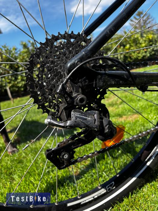 MTB kerákpár, 29" L méret, ff, alu, ROCKRIDER, Explorer 500 