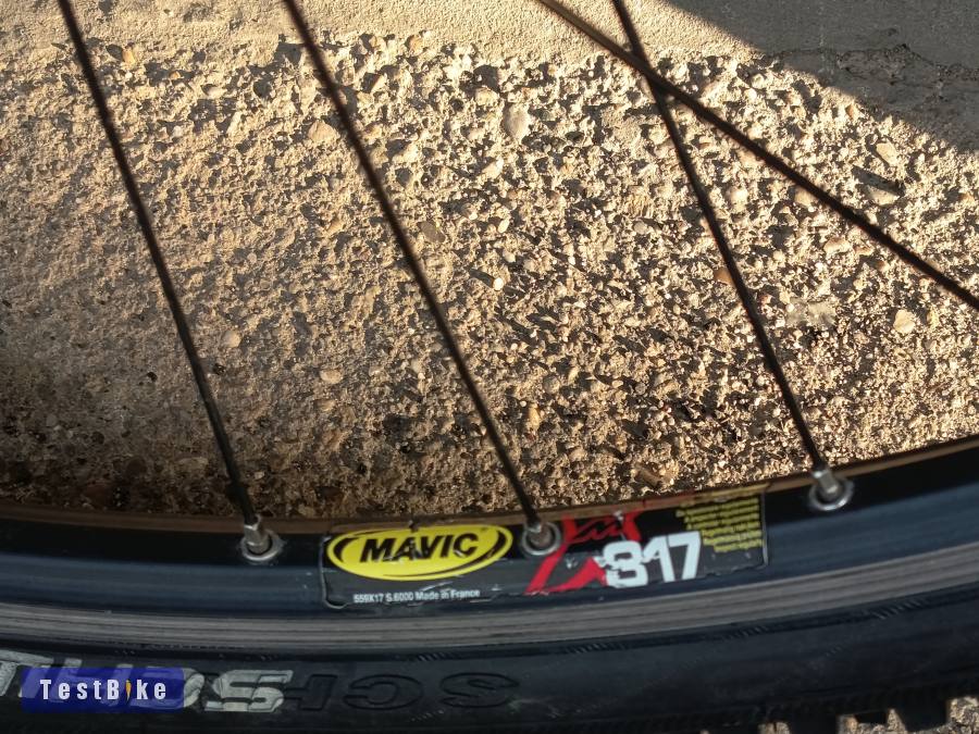 MTB kerékszett első, hátsó, Shimano Deore agyak Mavic felni,