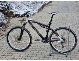 Nagyon szép állapotú Ghost fully XC versenygép XT Rock Shox