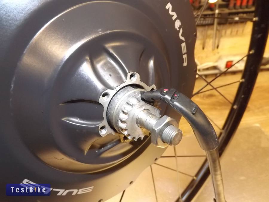 Neodrives Z20 hátsó motor 622 hátsó kerékben. E-bike