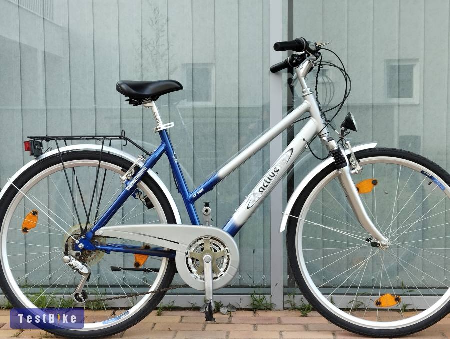 Női Német Trekking Bike túrakerékpár, nem használt újszerű
