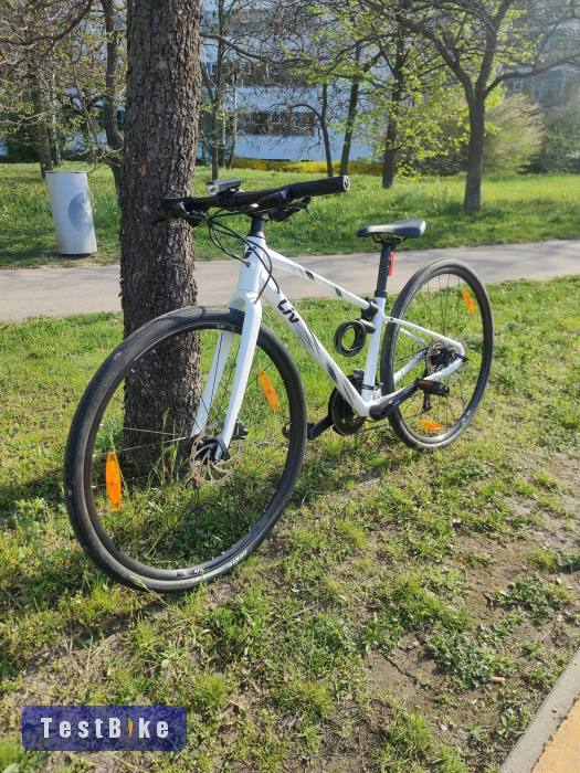 Női XS Fitness kerékpár -egyenes kormányú országúti kerékpár