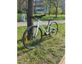 Női XS Fitness kerékpár -egyenes kormányú országúti kerékpár