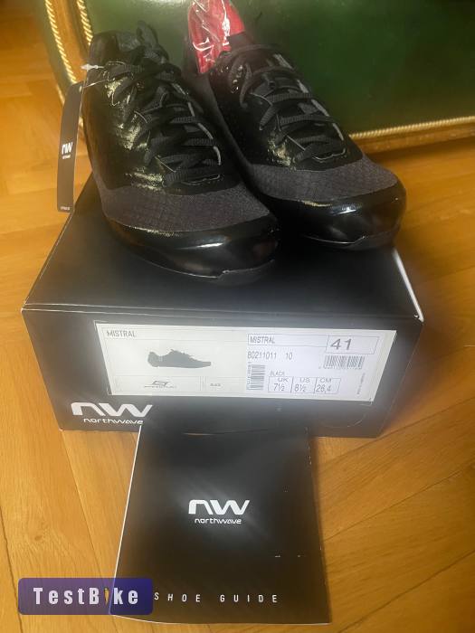 Új Northwave Mistral kerékpáros cipő 41