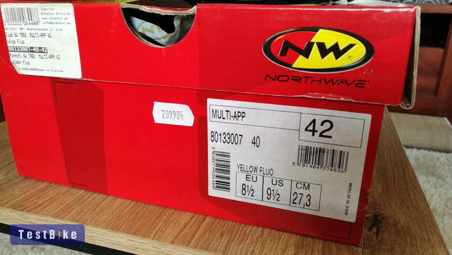 Northwave MTB túra v spinning cipő 42