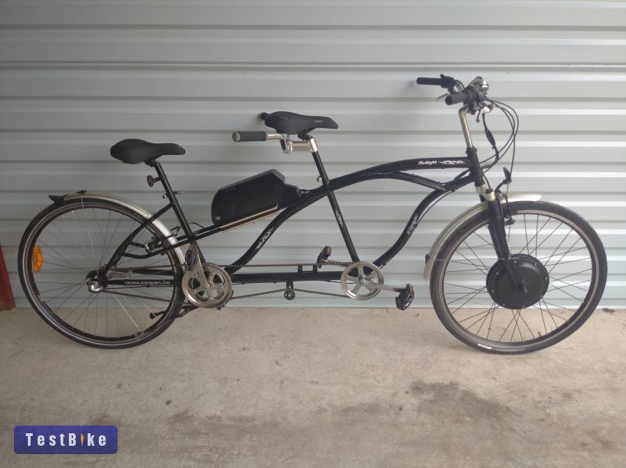 Olcsón eladó, egyedi építésű, Tandem, Elektromos kerékpár