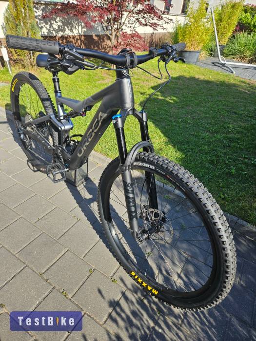Orbea elektromos bicikli, Mtb full karbon 19kg, újszerű +aku