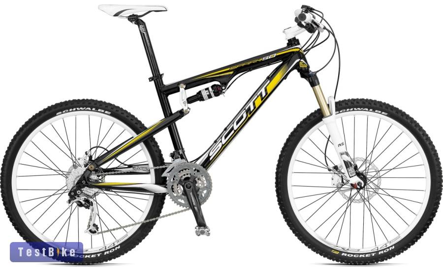 Összteleszkópos Scott Spark 50 Alu