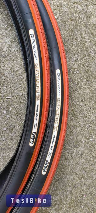 Panaracer Gravelking semi slick orange/black limited 700x43C