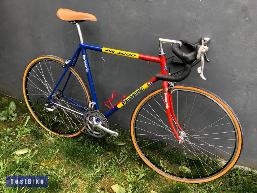 Panasonic PR 5000 Tange acél 56cm Shimano 600 Ultegra 