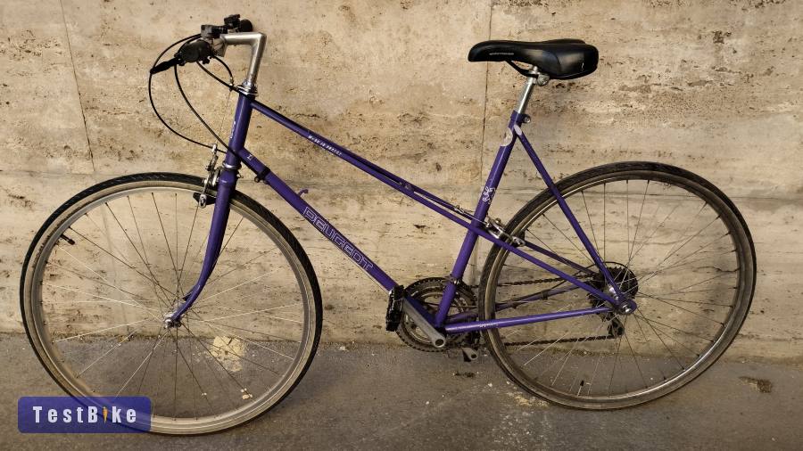 Lila Peugeot Monaco vintage trekking kerékpár 28 L 57 cm 