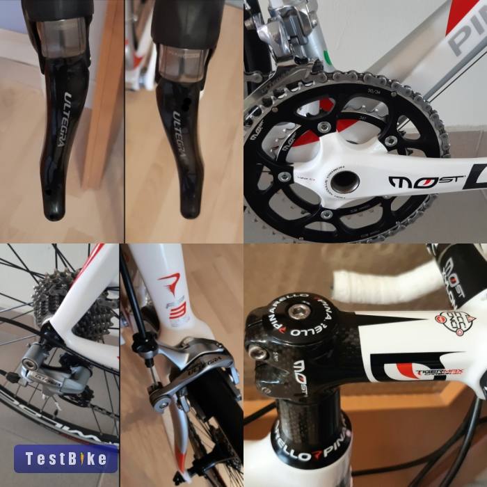 Pinarello FP3 karbon kerékpár. Használt, új állapotú! L-es, 