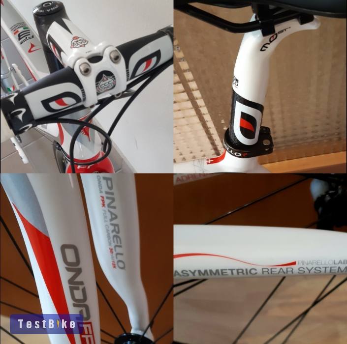 Pinarello FP3 karbon kerékpár. Használt, új állapotú! L-es, 