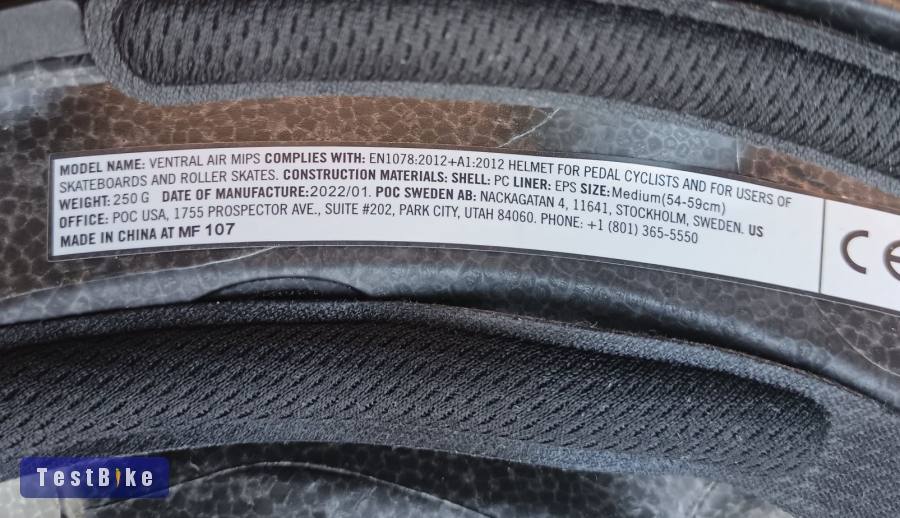 POC Ventral Air MIPS Brown sisak – M (54–59) 