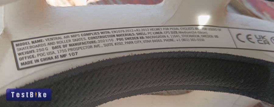 POC Ventral Air MIPS white sisak – M (54–59) 