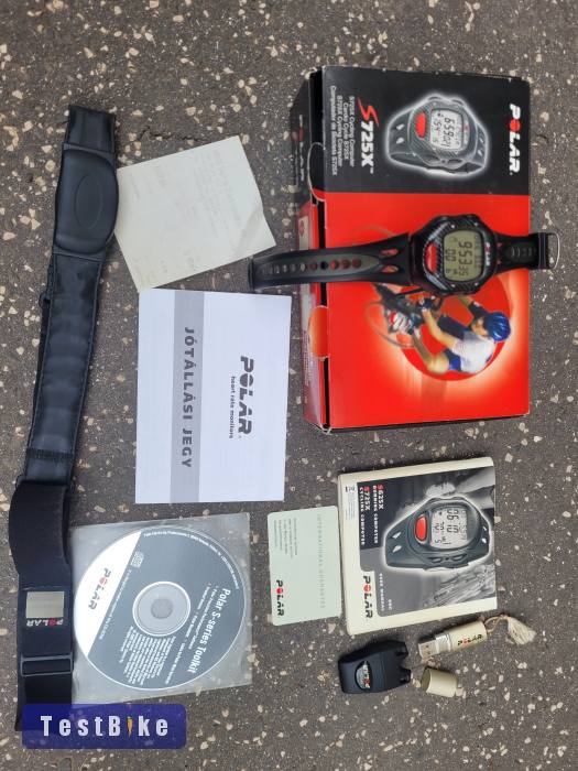 Polar óraszettek s725x karbon és cs 200 szett!