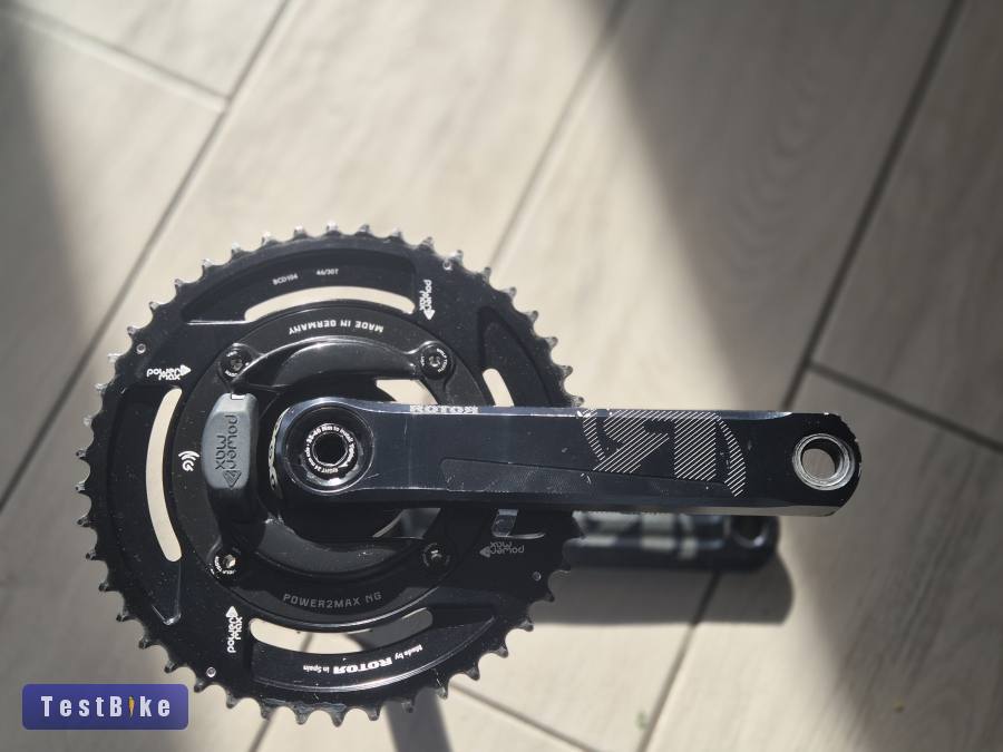 Power2Max NG gravel, 46-30t, 172,5mm Rotor ALDHU wattmérő