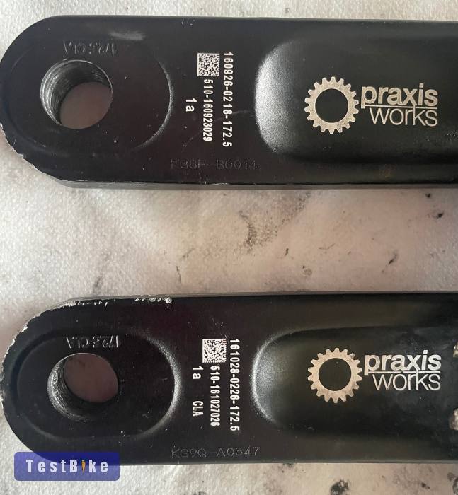 Praxis Works hajtómű (172,5, 52-36T, 110BCD, 10/11s)