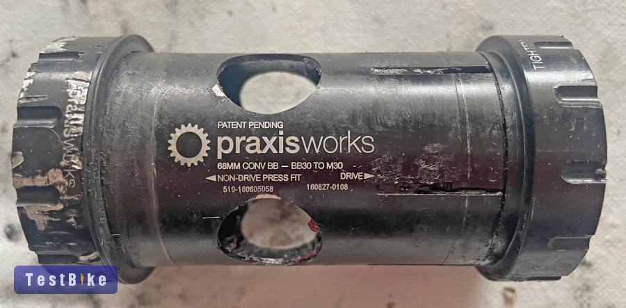 Praxis Works hajtómű (172,5, 52-36T, 110BCD, 10/11s)