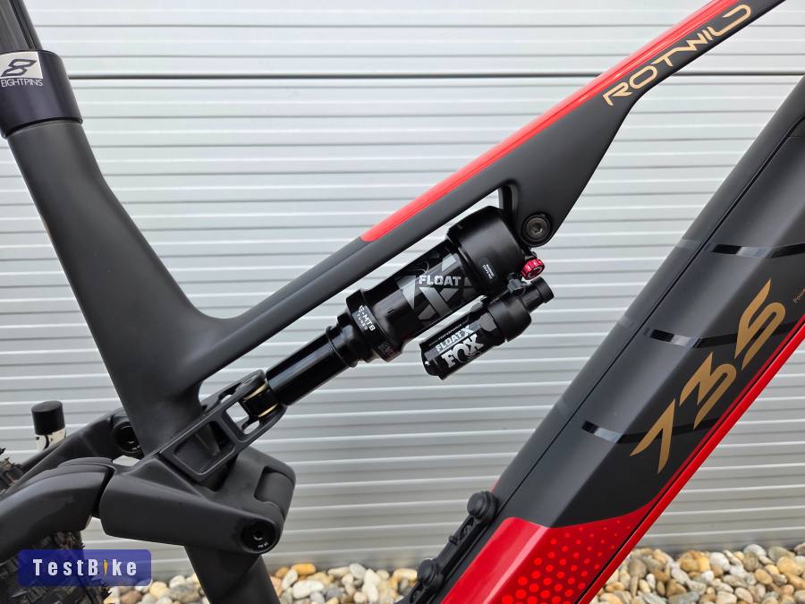 Prémium német ebike! 0km Rotwild carbon fully FOX XT Magura