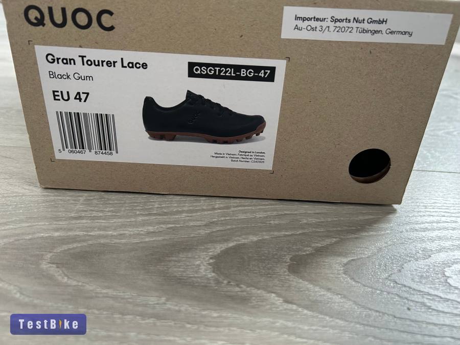 1szer Használt QUOC Gran Tourer Lace Gravel Bike Cipő