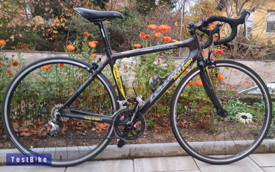 Raleight karbon vázas országúti versenybicikli