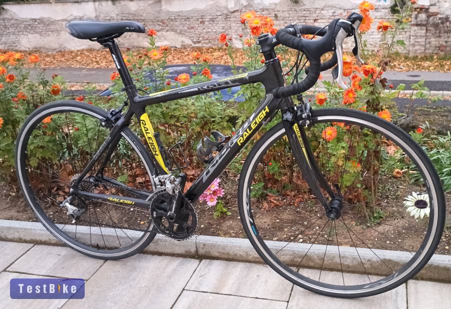Raleight karbon vázas országúti versenybicikli