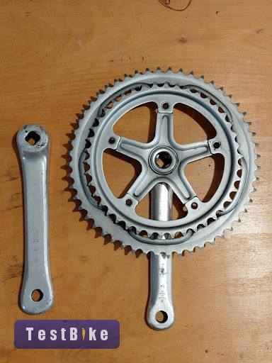 Retro országúti hajtómű 52/42T, négyszögtengelyes, 170 mm