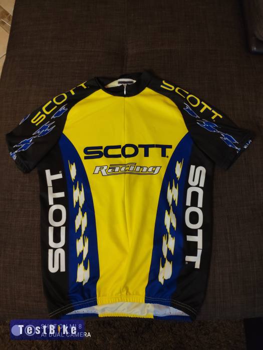Retro Scott Racing kerékpáros mez