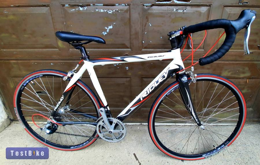 Ridley Excalibur karbon vázra épített  bringa kis méret