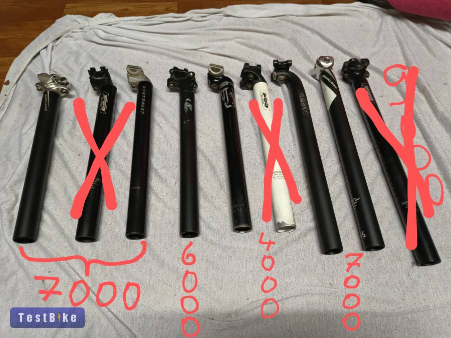 Ritchey, FSA, Bontrager, ..., nyeregcső 31,6mm