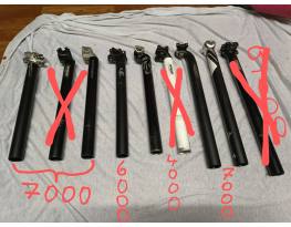 Ritchey, FSA, Bontrager, ..., nyeregcső 31,6mm