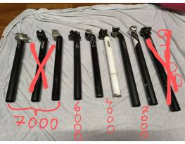 Ritchey, FSA, Bontrager, ..., nyeregcső 31,6mm