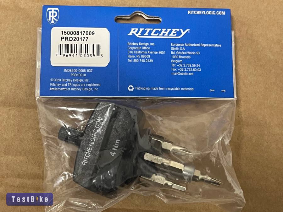 Ritchey 4 Nm-es nyomatékkulcs Új, bontatlan csomagolásban.