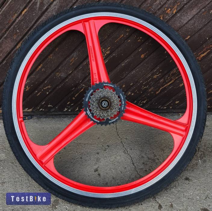 RITKASÁG! Eredeti Grimeca Magnesium 3-küllős kerékszett (26"