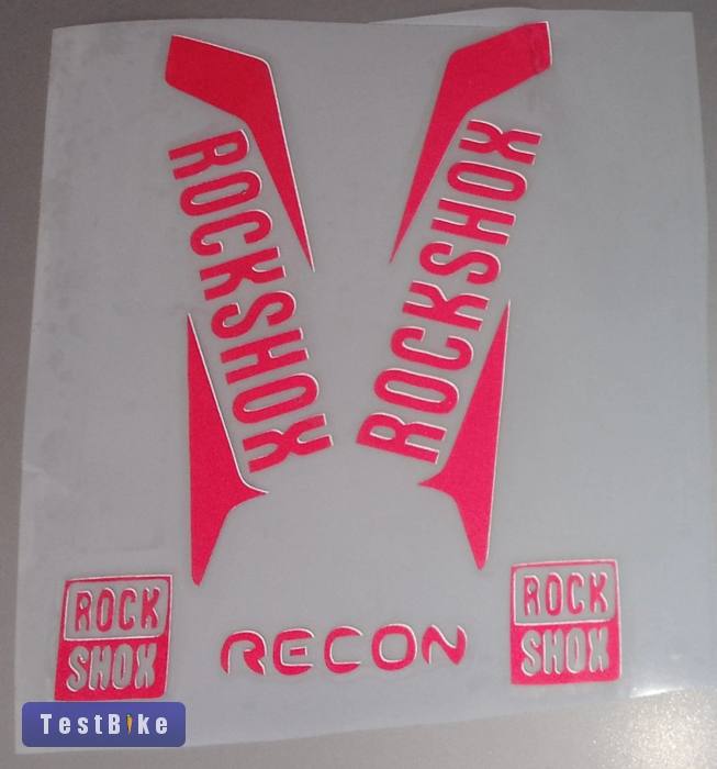 Rock Shox kerékpár bicikli teleszkóp villa felirat matrica