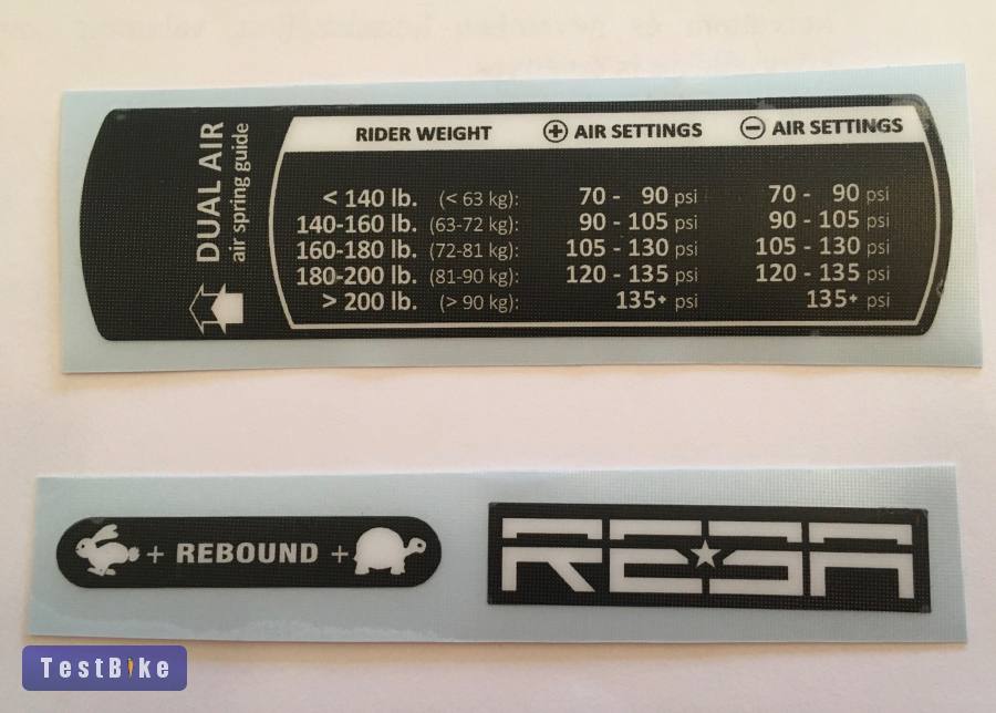 Új Rock Shox Reba 29” matrica eladó