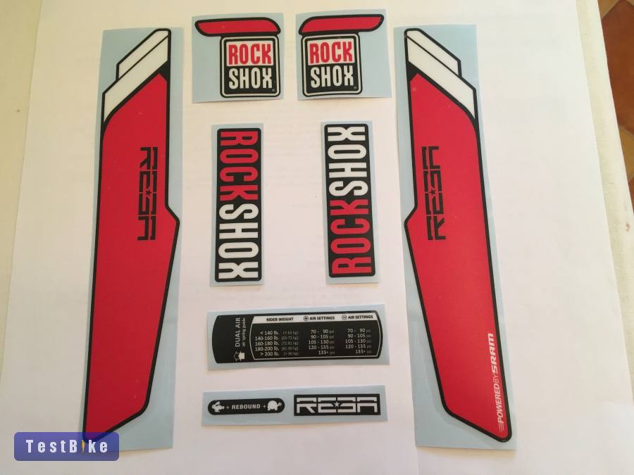 Új Rock Shox Reba 29” matrica eladó