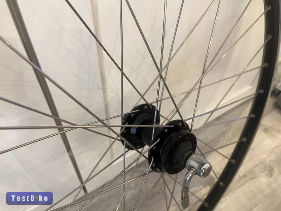 Rockrider 26" első kerék, tárcsafék / V-fék, gyorszár+belső