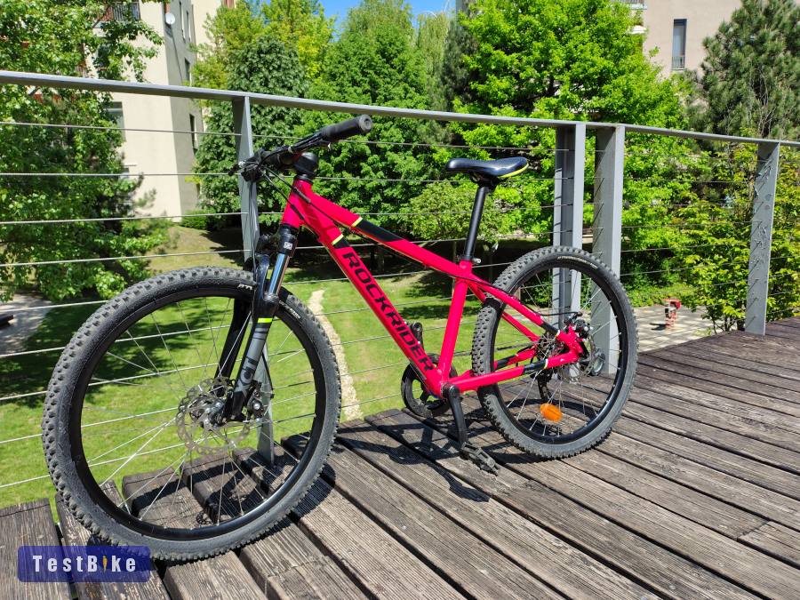 Rockrider ST 900 tárcsafék, nyomós váltó, keveset használt