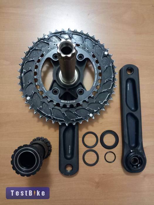 Rotor NS24 integrált gravel hajtómű + Ninja pressfit kcs